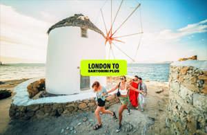 London to Santorini